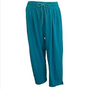 Vintage Melbourne elements 100% cotton green athletic pants sweatpants joggers M